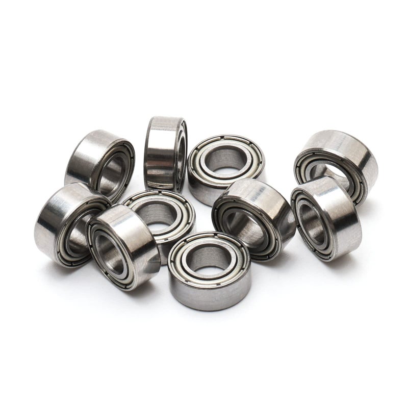 JIUWU 5x10x4mm Miniature Deep Groove Ball Bearing Skateboard Bearings MR105ZZ L-1050ZZ Pack of 10 - Image 3